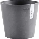 ECOPOTS Pflanztopf Amsterdam Ø 17 cm x 15 cm Grau