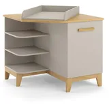 VitaliSpa Wickelkommode Malia, Cashmere-Eiche, 85 x 85.2 cm mit Tür