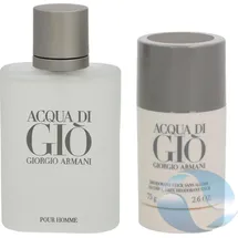 Giorgio Armani Acqua di Gio Pour Homme Eau de Toilette 100 ml + Deo 75 ml Geschenkset