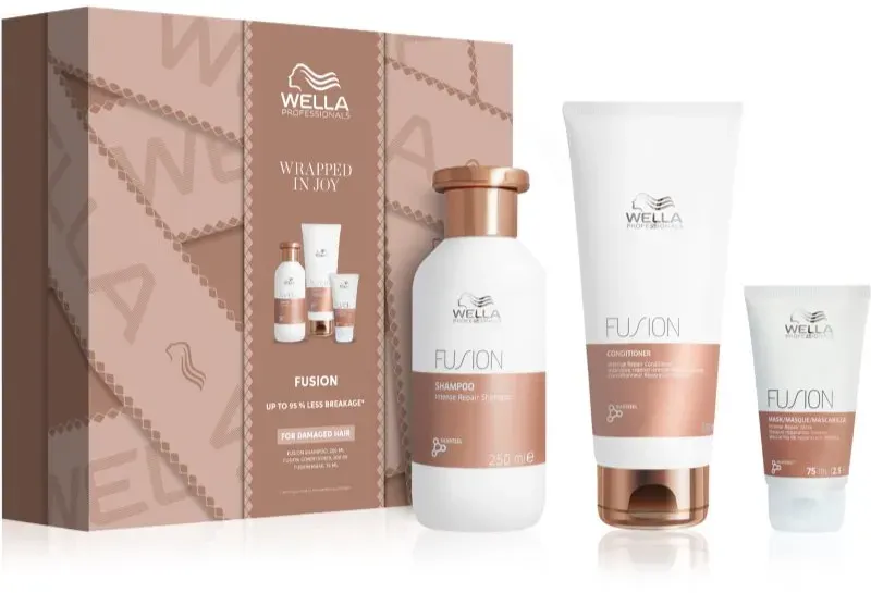 Wella Professionals Fusion Geschenkset für gefärbtes und geschädigtes Haar