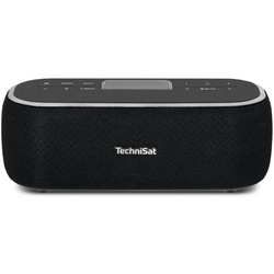TechniSat DIGITRADIO BT 1 Lautsprecher DAB+ UKW-Radio Bluetooth-Audiostreaming Bluetooth-Lautsprecher (LC-Display Wecktimer Equalizer) schwarz