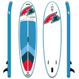 F2 Stand up Paddle Board Ocean LTD SUP Board Only 10,5’ (320cm) Rot, neues Modell 2025, stabiles Stand Up Paddling Board, aufblasbar, 3 Finnen System