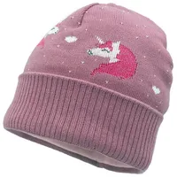 Maximo - Girl-Mütze Einhorn mit Umschlag im Einhorn-Design