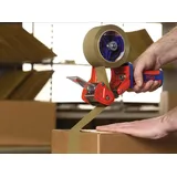 Tesa Handabroller Comfort 6400 MET rot/blau f.Band-B.50