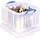 Really Useful Box Aufbewahrungsbox 52 x 44 x 31 cm 1-tlg. transparent
