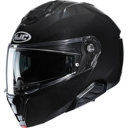 HJC i91 Solid Klapphelm, schwarz, Größe XL für Männer