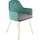 Kayoom Stuhl »Richard 525, moderner Stuhl mit Armlehnen, zweifarbiges Design« () 1 Stk.samtweicher Bezug, zweifarbig, Sitzfläche gepolstert Kayoom Grün grau