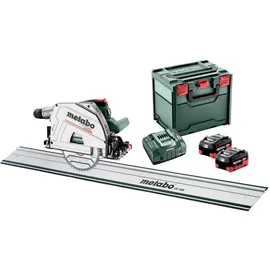 Metabo Tauchkreissäge KT 18 LTX 66 BL inkl. 2 x 8 Ah + FS 160 + metaBox 340