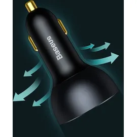 Baseus Qualcomm USB 2x USB-C, 160W (Grey)