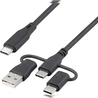 Renkforce USB-C 0,5 m Schwarz