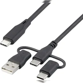 Renkforce USB-C 0,5 m Schwarz