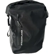 Teamplayer 2in1 Gepäckträgertasche Rucksack 20 l Schwarz
