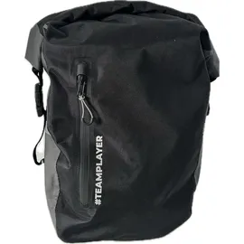 Teamplayer 2in1 Gepäckträgertasche Rucksack 20 l Schwarz