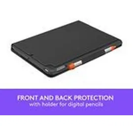 Logitech Slim Folio für iPad 7-9 Gen grafit UK English QWERTY