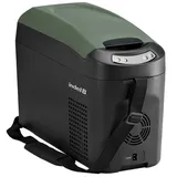 Indel B ITB15 Tragbare Kompressor-Kühlbox e Gefrierbox, 15 Liter Kapazität, für Auto, Wohnmobil, Camping, LKW, 12/24V DC mit Zigarettenanzünder-Anschluss
