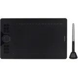 Huion HS610 5080 lpi, Grafiktablett Schwarz