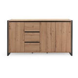 Finori Sideboard "Farina", Artisan Oak / Anthrazit