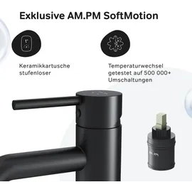 AM.PM Spike Einhandmischer Schwarz