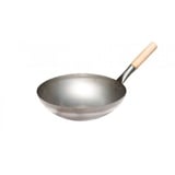 Paella World Original chinesischer Wok mit Holzgriff, Ø 35 cm