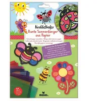 Moses Krabbelkäfer Bunte Sonnenfänger aus Papier Bastelset