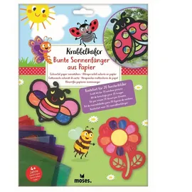 Moses Krabbelkäfer Bunte Sonnenfänger aus Papier Bastelset