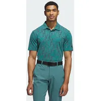Adidas Ultimate365 Textured Poloshirt mit Print atlantikblau|khakigrün S