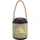 GLOBO LED Bambusoptik Solarlaterne schwarz/braun