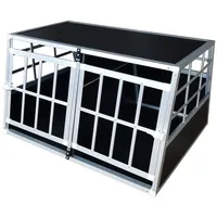 Merschbrock Trade Hundetransportbox L fürs Auto, Reisebox, Hundebox, Transportbox