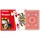 Modiano Poker 4 Jumbo Index Cristallo rot