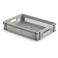 ALUTEC München Kunststoffbehälter 60 x 40 x 12 cm 1-tlg. grau