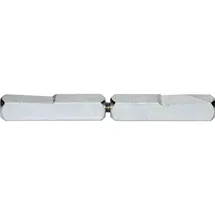 BKS Drückerstift geteilt 78430, Li 25 x La 55 mm, Vk 9 mm, Stahl verzinkt