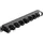 DeLock 19'' Kabelmanagement Rangierpanel 10 1 HE schwarz