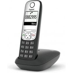 Gigaset »A690 - DECT Telefon - schnurlos - analog - Schnurlostelefon - schwarz« DECT-Telefon schwarz