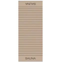 Cawö Saunatuch 1er Pack 'Balance' Sand 