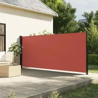 VidaXL Seitenmarkise Ausziehbar Terrakottarot 170x300 cm