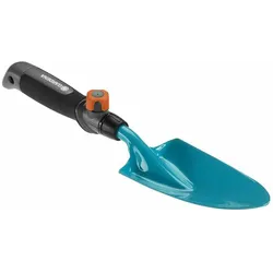Gardena Blumenkelle Combisystem, aus Stahl in blau und anthrazit, ohne Stiel, gerade, Griffmaterial: Kunststoff