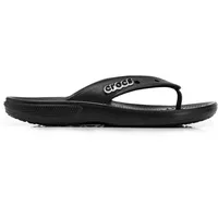 Crocs Classic Flip Schlappen Black 36-37 - Schwarz
