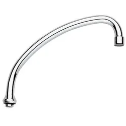 Grohe Rohrauslauf Ausladung 235mm ohne Anschlag, Chrom, Verschraubung 3/4", Ausladung 235mm 13077000
