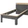 OTTO home Nachttisch Westminster 90 x 200 x 0 cm Grau