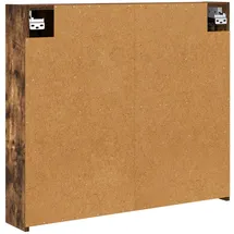 vidaXL Badezimmerspiegelschrank 80 cm braun