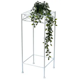 DanDiBo Ambiente Blumenhocker 70 x 50 cm Weiß