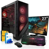 SYSTEMTREFF Gamer Komplett-PC - Core i5 13600K - Nvidia GeForce RTX 5060 Ti 8GB GDDR7 - 16GB DDR4 - 1TB M.2 SSD (NVMe) WD SN3000 + - 27 Zoll TFT - PC
