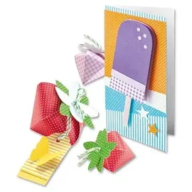 Folia Motivblock Basics Intensiv Scrapbooking 24 x 34 cm 20 Blatt 270 g/m2