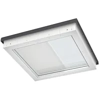 VELUX Solar-Verdunkelungs-Rollo DSU 200100 4550WL 201 cm x 101 cm Weiß
