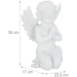 Relaxdays Grabengel, betend,