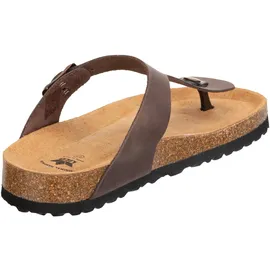 LICO "Pantolette Sofia", 40 braun, Leder, Schuhe