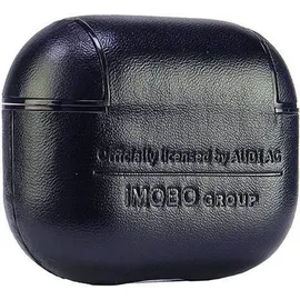 Audi Lederhülle großem Logo Airpods 3 – Schwarz