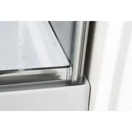 sanotechnik handelsgesellschaft m.b.h. Trend 1 Komplettdusche mit Schiebetür 90 x 215 cm schwarz Sicherheitsglas