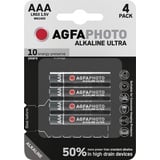 AgfaPhoto Ultra LR03 Micro (AAA)-Batterie Alkali-Mangan 1.5V 4St.