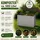 Vicco Komposter Silber, 120 x 60 cm, Gartenzubehör, Gartenpflege, Gartengeräte